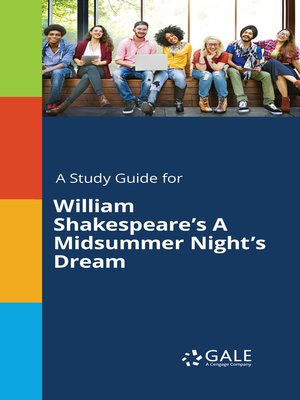 cover image of A Study Guide for William Shakespeare's "A Midsummer Night's Dream"
